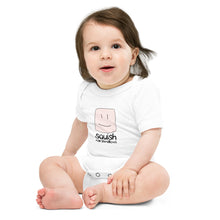 Load image into Gallery viewer, baby short sleeve logo one piece