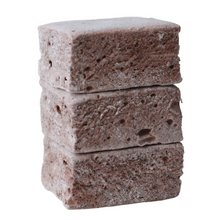 Load image into Gallery viewer, stack of 3 chocolate soil flavored marshmallows