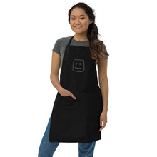 Load image into Gallery viewer, logo black apron