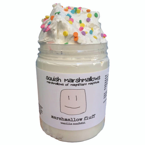 jar of vanilla confetti marshmallow fluff